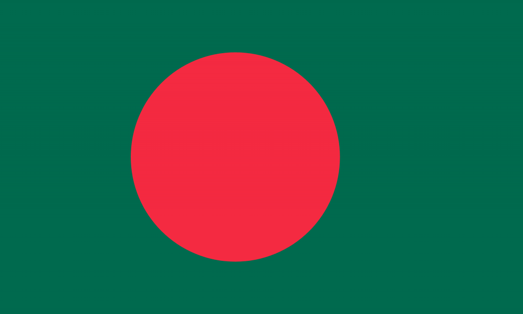 Illustration of Bangladesh flag