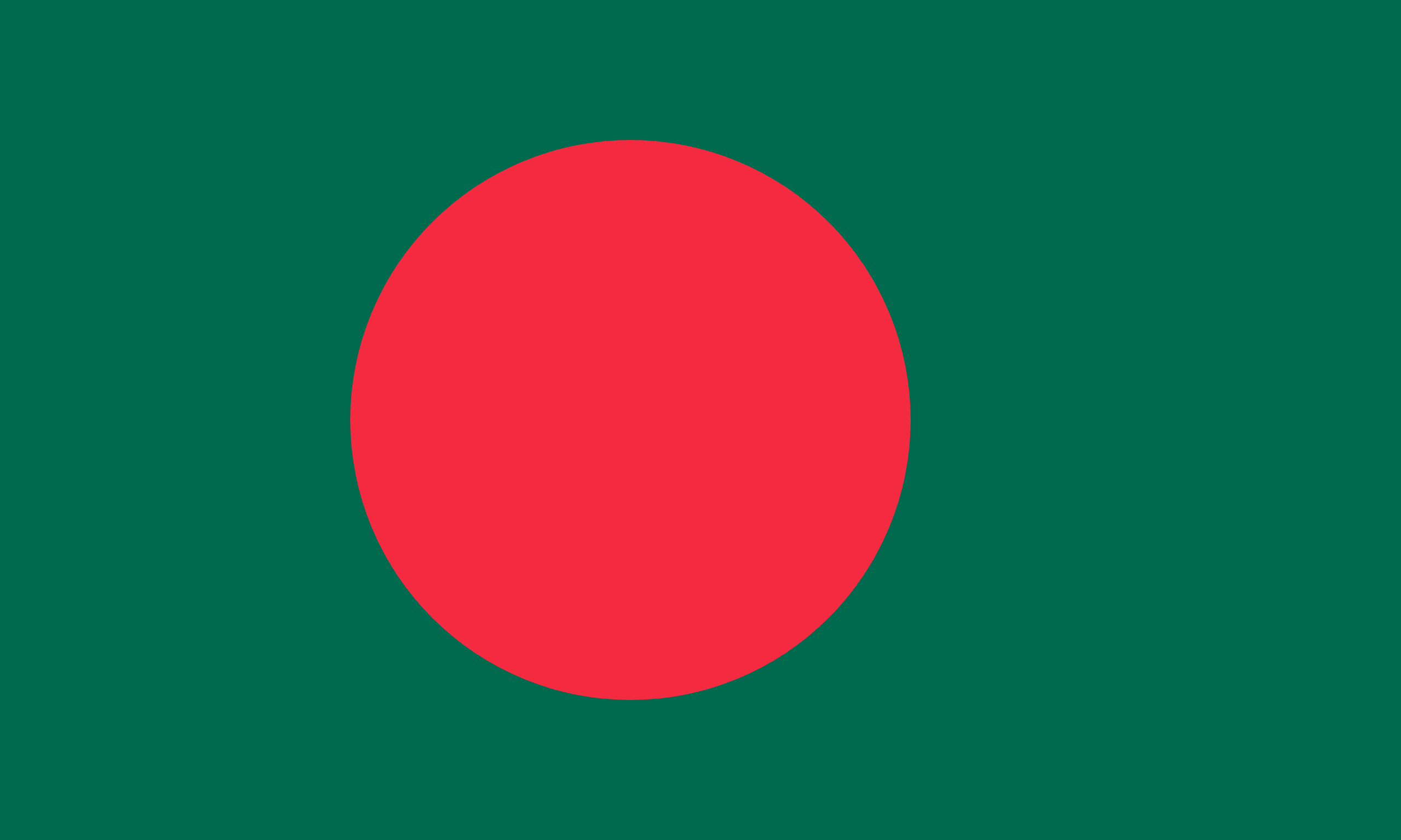 Illustration of Bangladesh flag