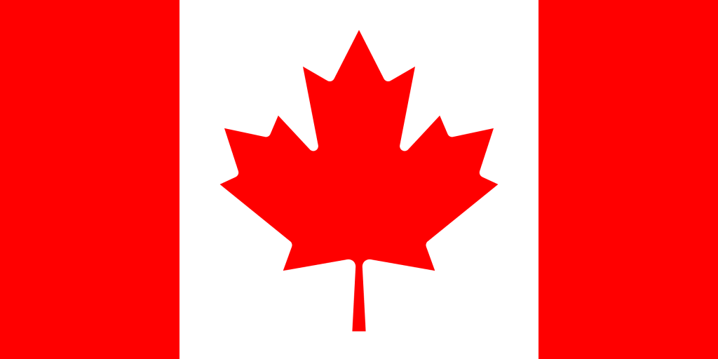 Illustration of Canadian flag