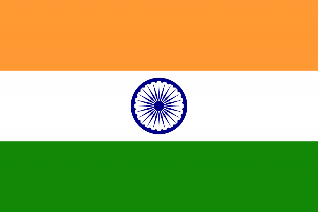 Illustration of Indian flag