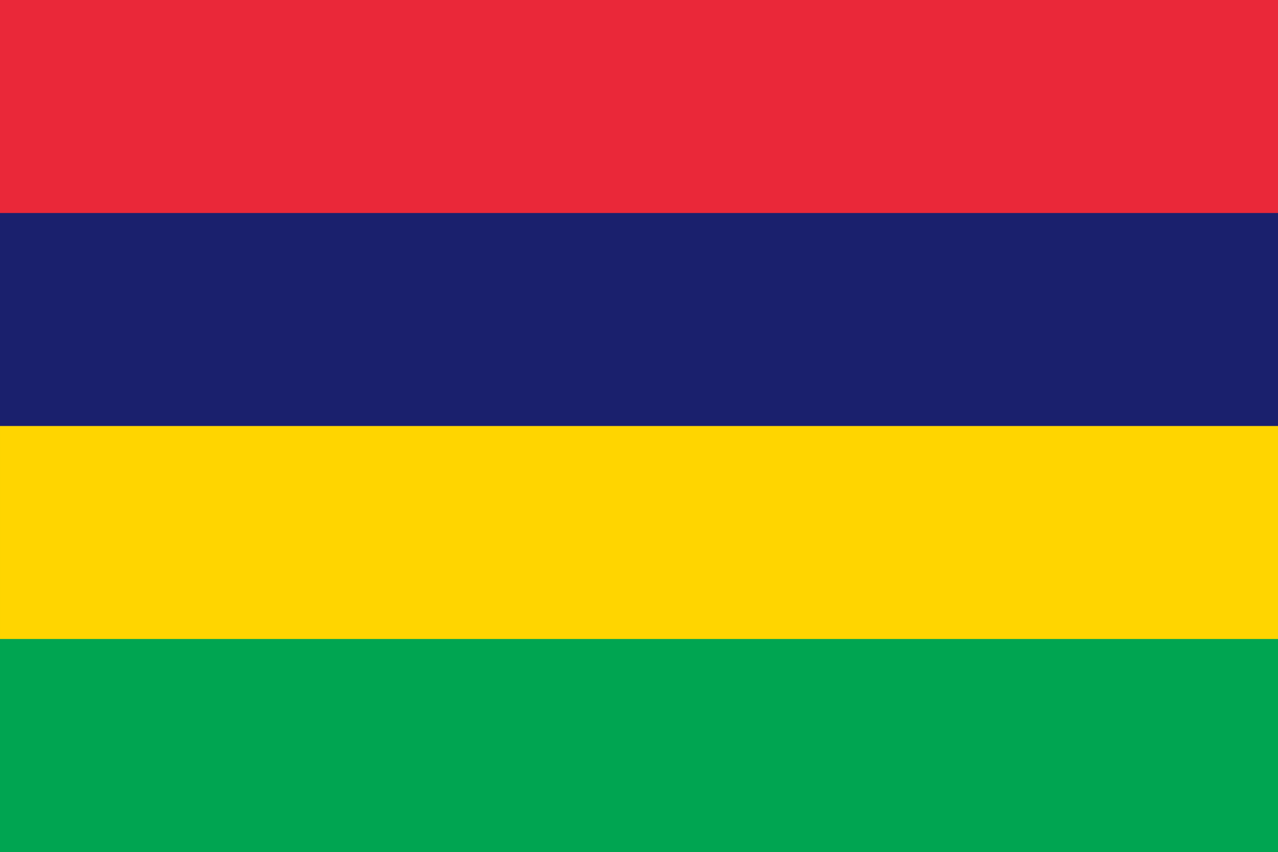 Illustration of Mauritius flag
