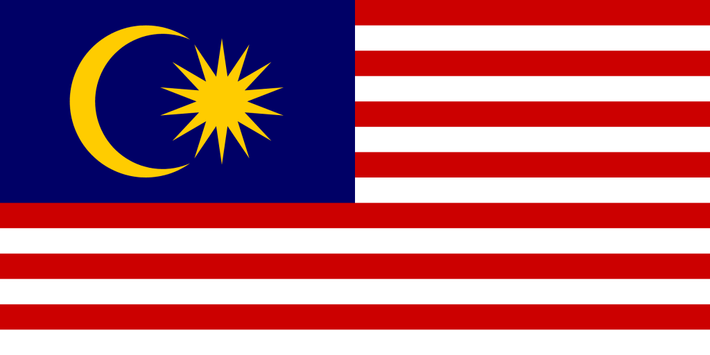 Illustration of Malaysia flag