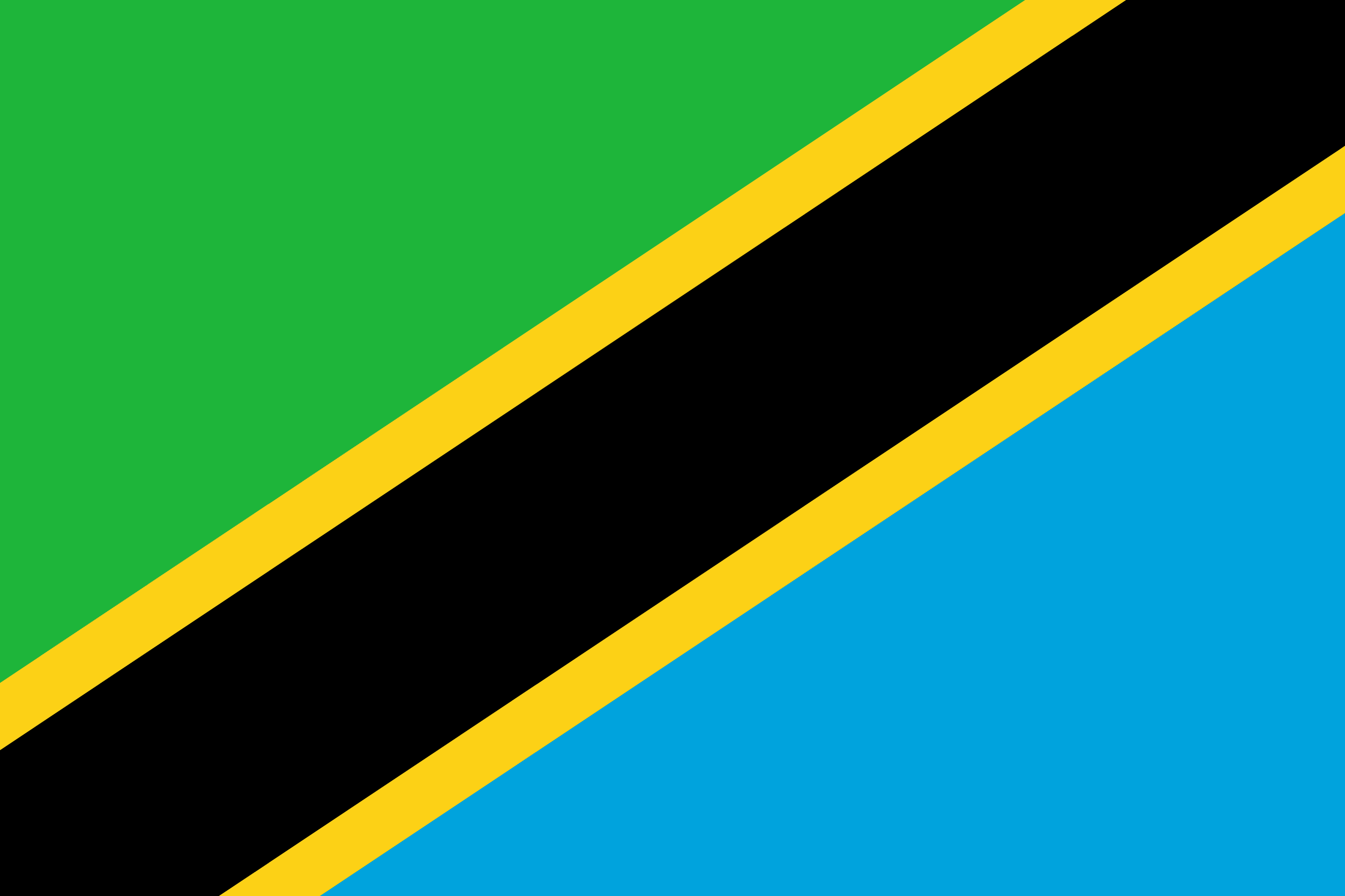 Illustration of Tanzania flag