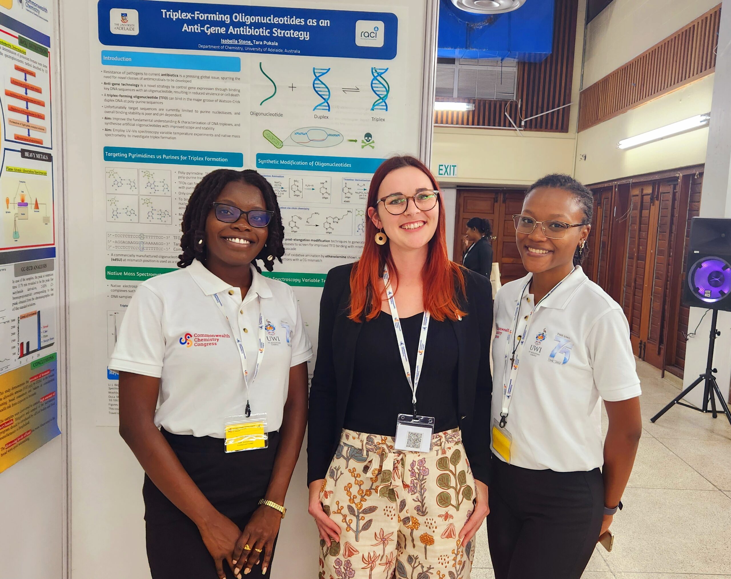 Early career researchers at the Second Commonwealth Chemistry Congress